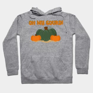 Oh My Gourd Funny Fall Saying Hoodie